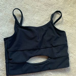 FIVE THE LABEL DANCE TOP BLACK RARE SUPER CUTE NEVER WORN